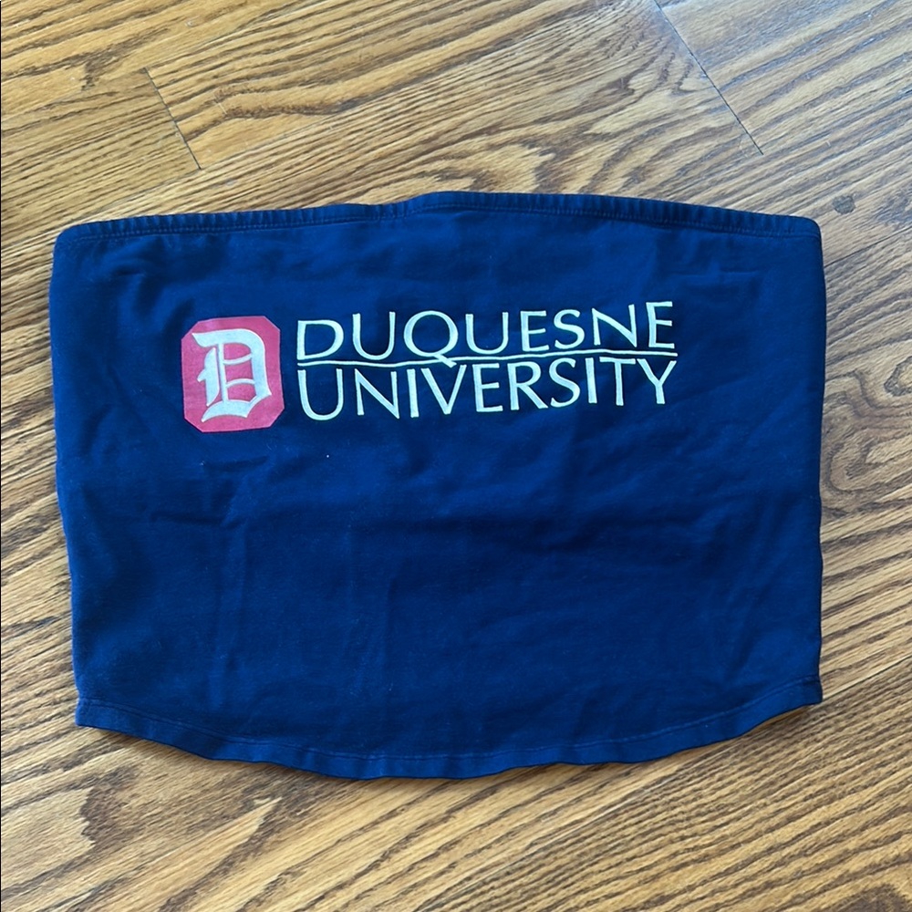 Duquesne Navy Blue Tube Top!